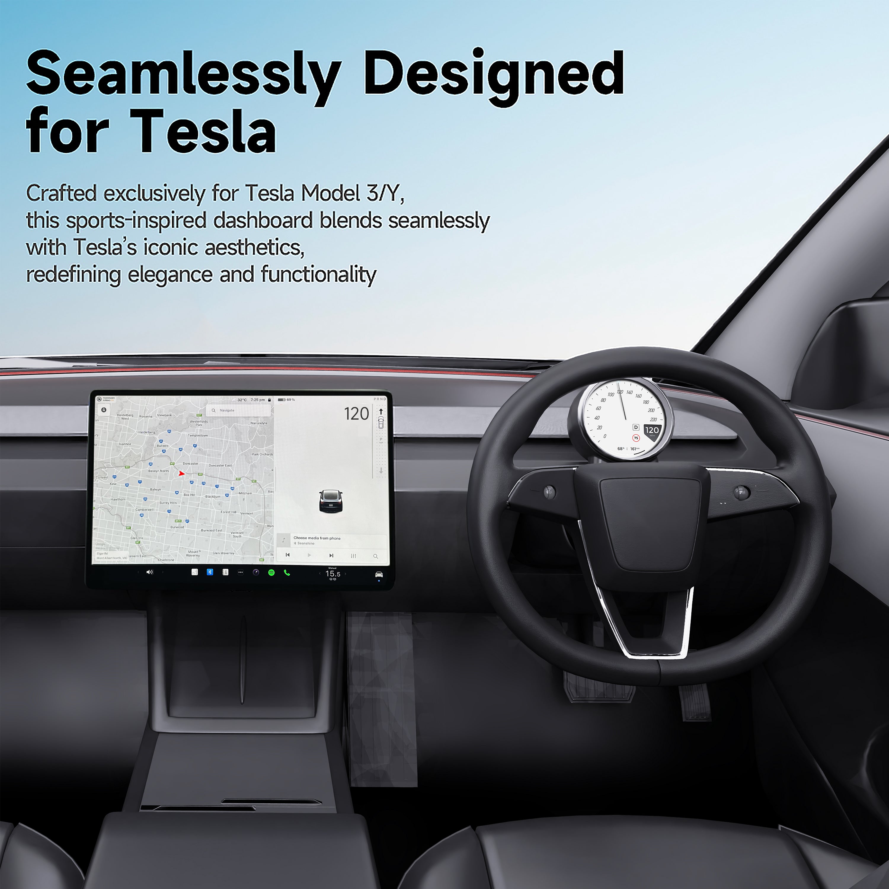 Tesbot Nova Smart Dashboard